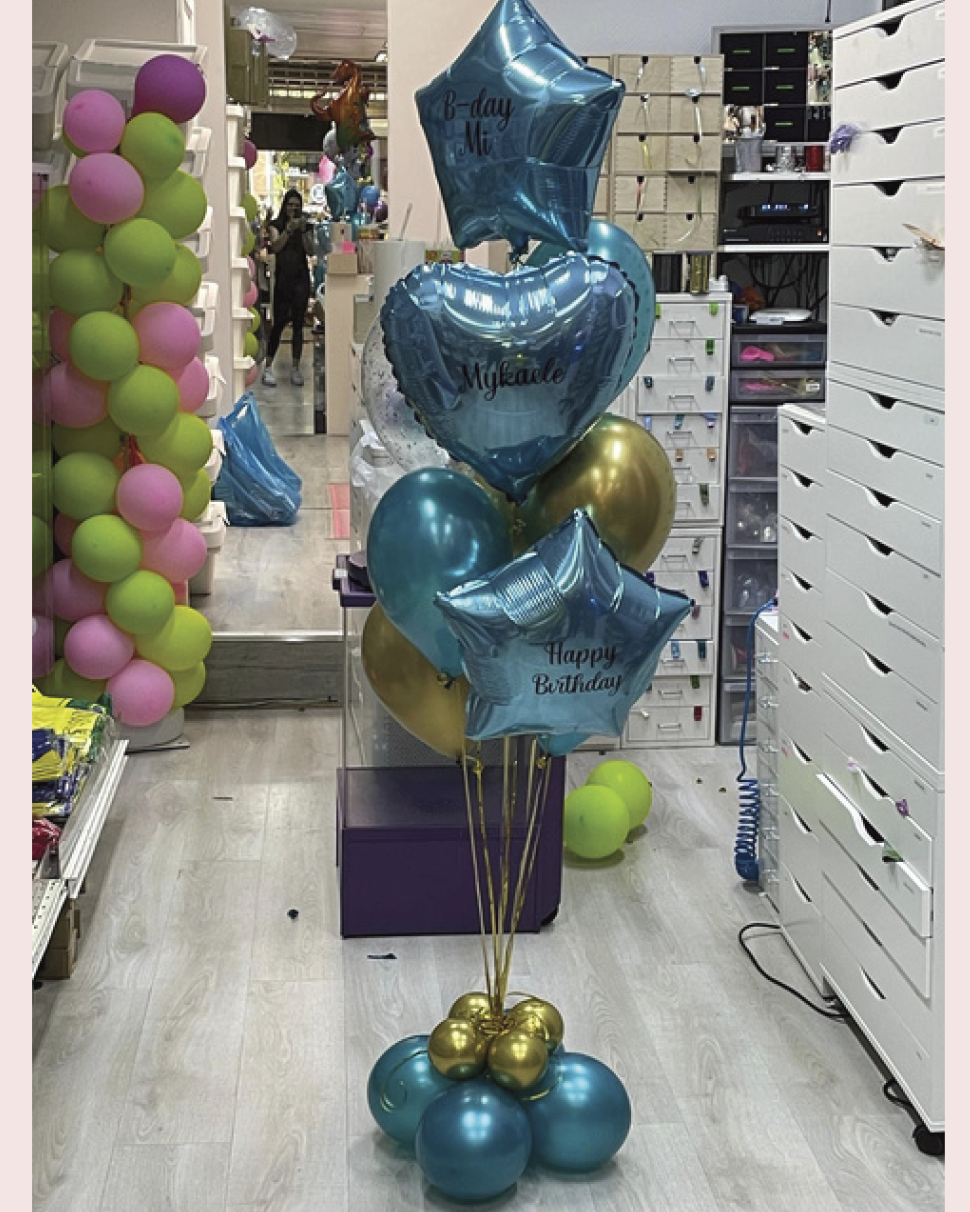 Balões de mesa – 1F